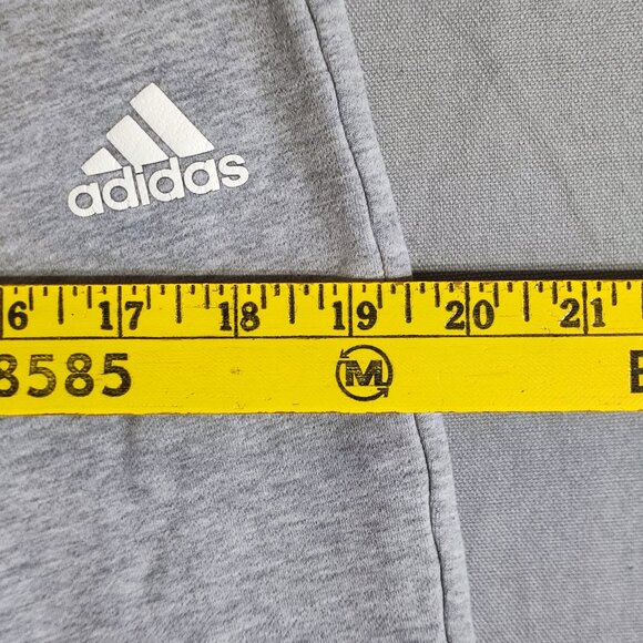 Adidas sweatpants / jogger women's size M grey colour ankle crop - Picture 11 of 15